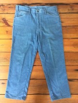 Dickies Straight Leg Cotton Polyester Light Wash Denim Blue Jeans Mens 3... - £22.74 GBP