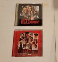 Grey's Anatomy Original Soundtrack &amp; Vol 2 TV CD lot - Tegan Sara Ben Le... - $3.95