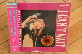 Stevie Nicks: I Can&#39;t Wait 1986 Laserdisc Ld Ntsc Japan OBI Music Videos 2 - £38.24 GBP