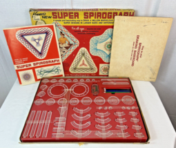 Vintage 1969 Kenner’s Super Spirograph Plus #2400 - 55 YEARS OLD &amp; COMPL... - £23.31 GBP