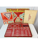 Vintage 1969 Kenner’s Super Spirograph Plus #2400 - 55 YEARS OLD &amp; COMPL... - £23.18 GBP