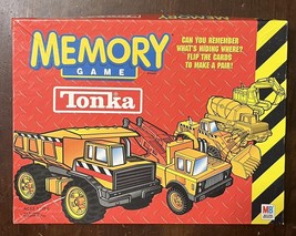 Vintage 1980 Milton Bradley Original + 2002 Tonka MEMORY GAME 72 Pairs 1... - $324.34 MXN