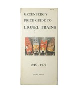 Greenberg Guide To Lionel Trains Pocket Price Guide Booklet 1901-1979 Ed... - $5.48 CAD