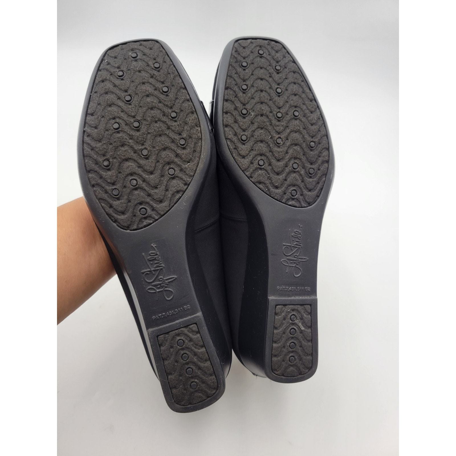 Life Stride Gazette Women's Black Wedge Heels Size 8M Item image 8