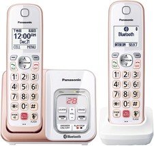 Kx-Tgd862G (Rose Gold) By Panasonic Cordless Phone With Link2Cell Bluetooth, - £71.86 GBP