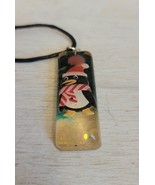 Vintage Handmade Resin Pour Christmas Penguin Necklace Folk Art Costume ... - $27.41 CAD