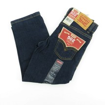 Levi&#39;s 502 Boys Blue Stretch Taper Jeans 4 Reg - £14.80 GBP