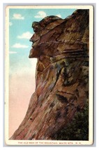 Old Man of the Mountain Franconia Notch NH New Hampshire UNP WB Postcard Z5 - £1.54 GBP
