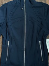 Lululemon Define Jacket Nulu True Navy Mirror Silver  0 2 4 6 8 10 12 14... - $229.95