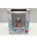 Vtg Santa Christmas Glass Globe Ornament 7 Color Changing LED Rainbow NI... - €17,03 EUR