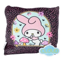 Sanrio Hello Kitty Throw Pillow My Melody Kawaii 13&quot;x13&quot; Cloud Pillow New W Tags - £12.65 GBP