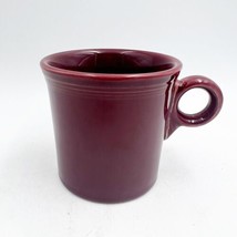 Fiesta Fiestaware Hlc Ring Handled Coffee Mug Cup Burgundy Cinnabar Tom &amp; Jerry - £7.82 GBP