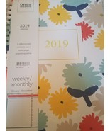 Office Depot 2019 planner weekly/monthly - £6.97 GBP
