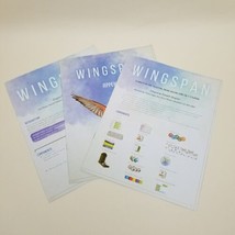 Wingspan Board Game Stonemaier Games Rules, Automa, Appendix Booklets - £10.25 GBP