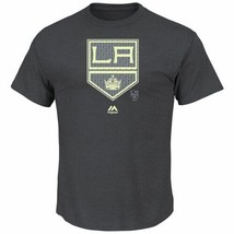 NWT NHL LA Kings Majestic Athletic Men&#39;s Size Medium Short Sleeve Tee Shirt - £10.22 GBP