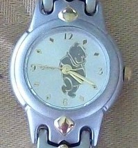 Disney LADIES Winnie Pooh Watch! Titanium! Brand-New! Retired! Beautiful! - $150.00