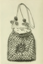 Dolly Varden Bag / Purse. Vintage Crochet Pattern For A Handbag. Pdf Download - $2.50