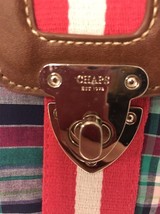 CHAPS Purse, Shoulder/Crossbody Bag - Pink Plaid w/ Long Adjustable Stra... - $17.58
