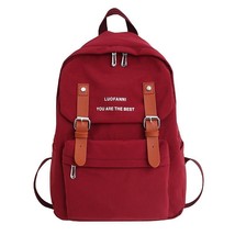 Fashion Backpack For Teenager Student Waterproof Women Backpack Nylon Shoulder B - £38.56 GBP