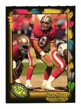 1991 Wild Card #86 Steve Young San Francisco 49ers - £1.56 GBP