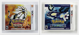 Nintendo 3DS Pokemon Sun Alpha Sapphire * Case Only * No Cartridge * - £23.35 GBP