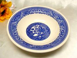 1049 Antique Royal China Blue Willow Salad/Cereal Bowl - $8.00