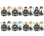 8Pcs Attack On Titan Minifigures Scout Legion Training Corps Soldier Min... - £18.37 GBP