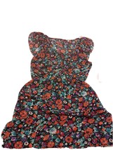 Charlotte Russe Dress Small Multi-color Floral (See Through) Gently Used - $12.86