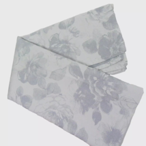 MACO Jacquard Rose Floral Blue 60 x 84 (read) Oblong Tablecloth - £34.81 GBP