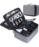 The Bertasche Electronic Travel Organizer Is A Three-Layer Cable Storage... - $45.22 CAD