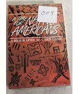 1993 A TIME FOR NATIVE AMERICANS Biographical Card Game ARISTOPLAY New S... - €29,83 EUR