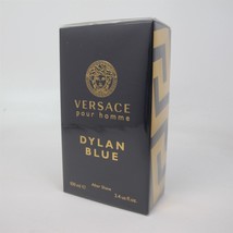 DYLAN BLUE Pour Homme by Versace 100 ml/ 3.4 oz After Shave Lotion NIB - £54.50 GBP