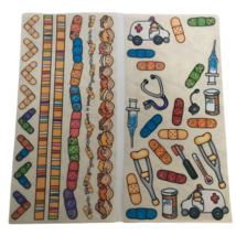 Stickopotamus Binder Stickers Medical Theme Ambulance Nursing Card Making Craft - $5.99