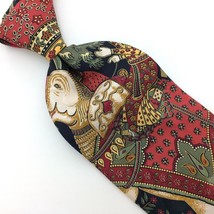 Brioni Tie Limited Edition Indian Floral Classic Design Elephant New/Rar... - $188.09