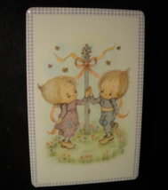 Hallmark Playing Cards Young Children Maypole Betsy Clark Gold Edged Sealed Deck - $8.99