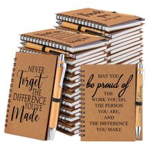 Honoson 30 Sets Spiral Notebook Sets Employee Appreciation Gifts Bulk In... - $73.03