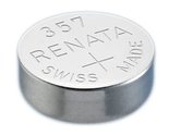 Renata 357 SR44W Batteries - 1.55V Silver Oxide 357 Watch Battery (10 Co... - $20.35