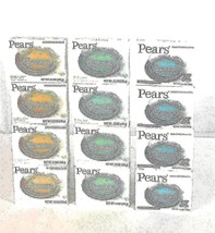 Pears Bar Soap Variety Pack 12 Mint Extract Lemon &amp; Original - £37.56 GBP