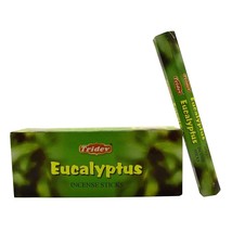 Tridev Eucalyptus Incense Sticks Hand Rolled Fragran Masala Agarbatti 120 Sticks - £14.53 GBP