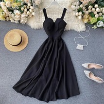 R spaghetti strap backless sexy long dress wome v neck sleeveless vintage evening party thumb200