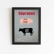 The Sopranos (1999-2007) Minimalistic TV Poster - £30.42 GBP+