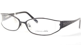 Visione Nobile VD230 C3 Black Unique Rare Eyeglassese w/ Crystals 54-16-138mm - £47.71 GBP