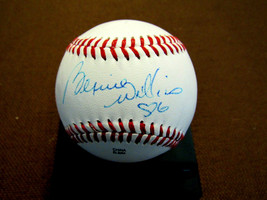 Bernie Williams Wsc Ny Yankees Signed Auto Centennial Minor League Basebal Jsa - £118.42 GBP