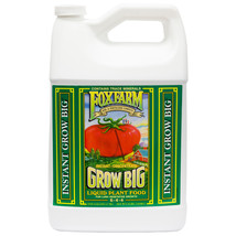 FoxFarm Grow Big Liquid Plant Food 6-4-4 (1 Gal ) Vegetables Houseplants Shrubs - £75.89 GBP
