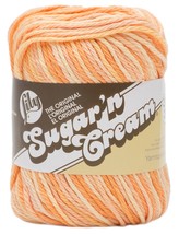 Lily Sugar&#39;n Cream Yarn - Ombres Super Size-Soleil 102019-19996 - £13.63 GBP