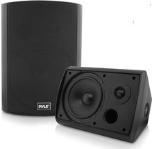 Pyle Bluetooth 6 Point 5 Inch Indoor/Outdoor Wall Mount Speaker System With Loud - £159.59 GBP