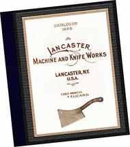 Trade Samples Catalogue: 1898 Lancaster Machine And Knife Works, Manufacturers O - £26.62 GBP