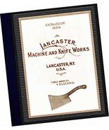 TRADE SAMPLES CATALOGUE: 1898 Lancaster Machine and Knife Works, Manufac... - £26.47 GBP