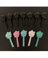 Monster High Brushes Lot of 12 Black/color Dolls Brushes/Combs Lot Set - $23.75