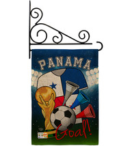 World Cup Panama Soccer Burlap - Impressions Decorative Metal Fansy Wall Bracket - £27.15 GBP